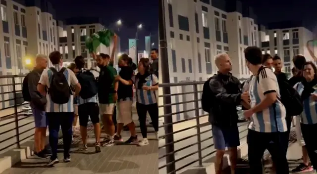 Argentinos depcionados con la presentanción de sus selección en partido inaugural.