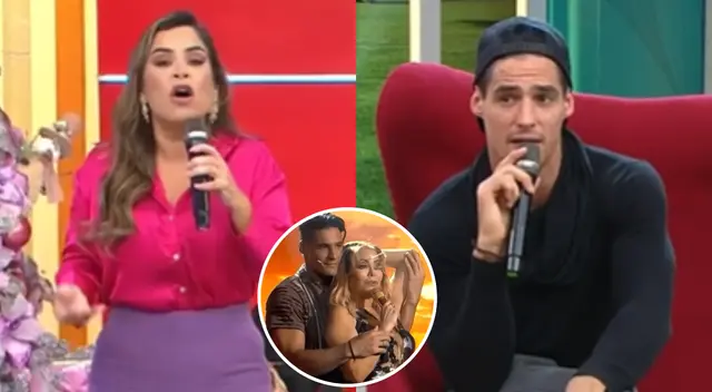 Facundo González revela que pensaba que a Ethel Pozo le molestaban sus coqueteos con Gisela Valcárcel.