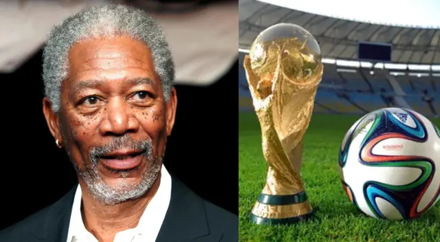Morgan Freeman sorprendió con su presencia en apertura de Mundial de Qatar 2022 Morgan Freeman sorprendió con su presencia en apertura de Mundial de Qatar 2022