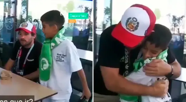 Michael Succar tuvo un emotivo momento con un niño árabe que le mostró la bondad de su cultura. Michael Succar tuvo un emotivo momento con un niño árabe que le mostró la bondad de su cultura.