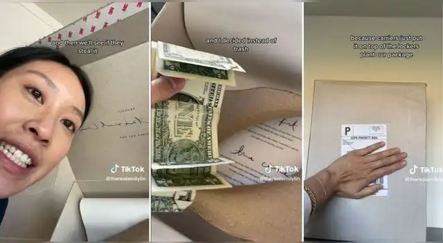 La mujer hizo lo impensado tras descubrir que le robaban sus paquetes y es viral en TikTok. La mujer hizo lo impensado tras descubrir que le robaban sus paquetes y es viral en TikTok.
