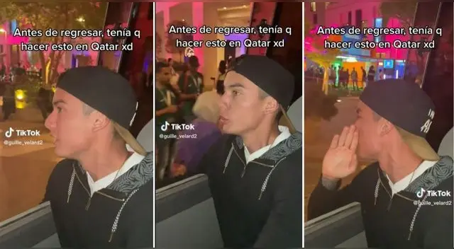 El joven la hizo lindo de 'cobrador' de micro en las calles de Qatar y usuarios en TikTok se 'matan' de risa. El joven la hizo lindo de 'cobrador' de micro en las calles de Qatar y usuarios en TikTok se 'matan' de risa.