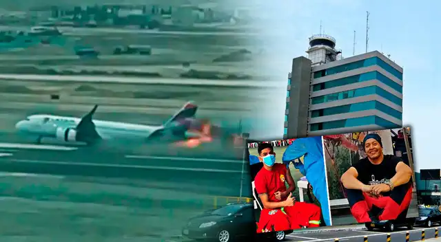 Dos bomberos fallecieron en el trágico accidente del Aeropuerto Jorge Chávez.