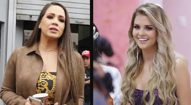 Melissa Klug aconseja a Brunella Horna.