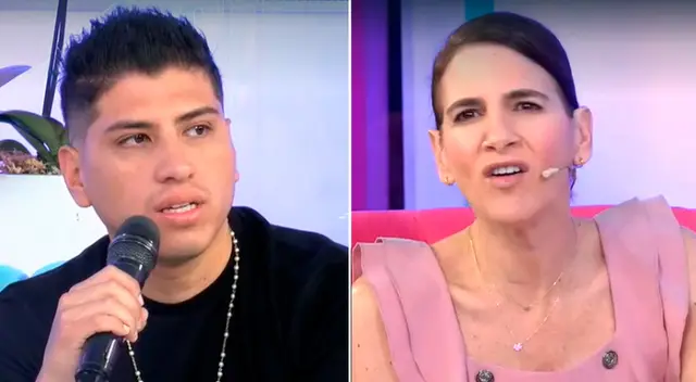 Gigi Mitre cuestiona a John Kelvin. Gigi Mitre cuestiona a John Kelvin.