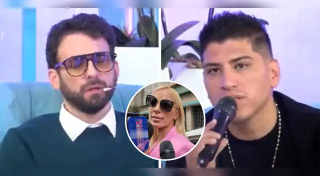 Rodrigo González increpa a John Kelvin.