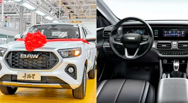 Camioneta de BAW es la más barata del mundo.