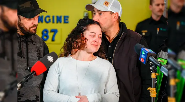 La paramédica Jayme Erickson acudió a un llamado de emergencia.