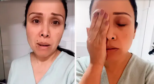 Tula Rodríguez lamenta incindente en su departamento.