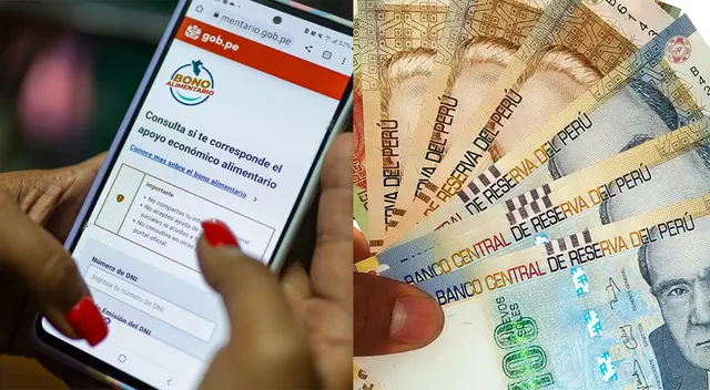 Hasta el momento, más de 700 mil personas beneficiarias han recibido el bono alimentario de S/270.