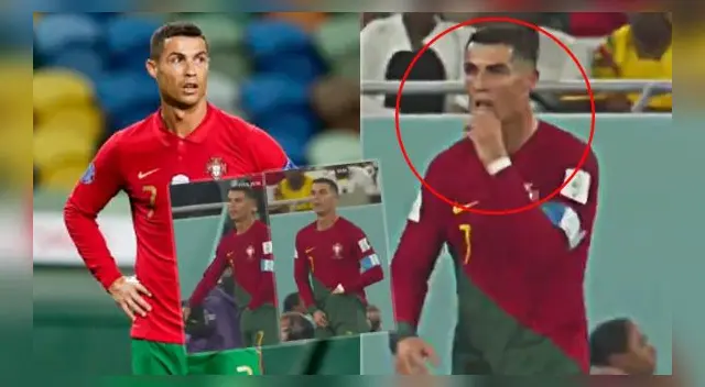 Lo que hizo CR7 llamó la atención de los usuarios en internet.