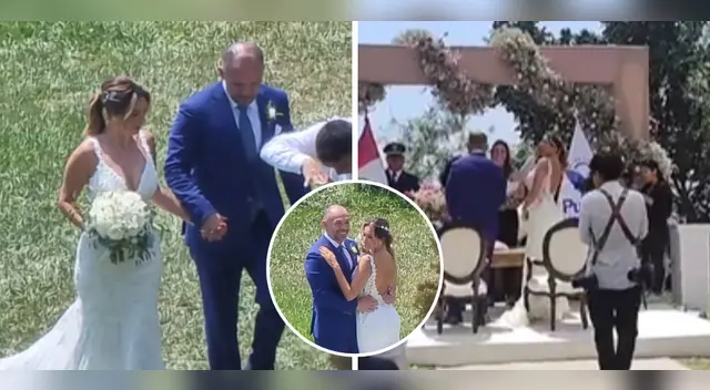 Tilsa Lozano y Jackson Mora se casaron.