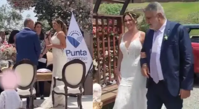 Tilsa Lozano y Jackson Mora ya son esposos