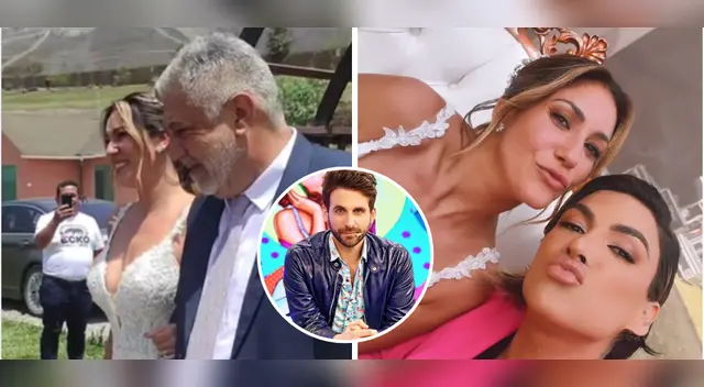 Tilsa Lozano apostó por el cabello rubio en su boda. Tilsa Lozano apostó por el cabello rubio en su boda.