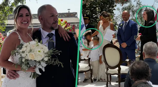 Hijo de Jackson Mora y pequeños de Tilsa Lozano comparten momento en familia durante matrimonio de sus padres Hijo de Jackson Mora y pequeños de Tilsa Lozano comparten momento en familia durante matrimonio de sus padres