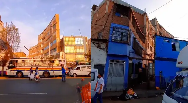 El edificio más inseguro en el Centro de Lima, se encuentra en la avenida Abancay.