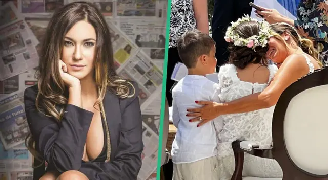Tilsa Lozano protagoniza emotivo momento MADRE - HIJOS durante ceremonia de matrimonio: "Una nueva familia de amor" Tilsa Lozano protagoniza emotivo momento MADRE - HIJOS durante ceremonia de matrimonio: "Una nueva familia de amor"