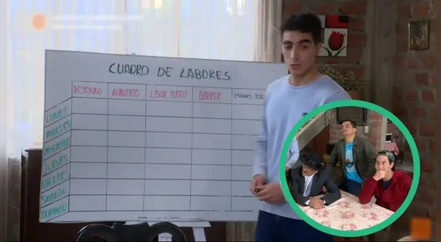 Los Gonzales se organizan para realizar los quehaceres de la casa ya que 'Charito' trabajará: 'Tito', el desayuno