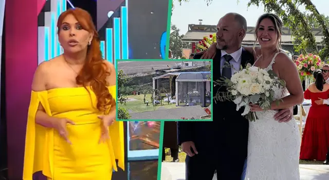 Magaly Medina sobre decoración de la boda de Tilsa Lozano: “Cualquiera se va al Mercado de Flores por unos arreglos bonitos” Magaly Medina sobre decoración de la boda de Tilsa Lozano: “Cualquiera se va al Mercado de Flores por unos arreglos bonitos”