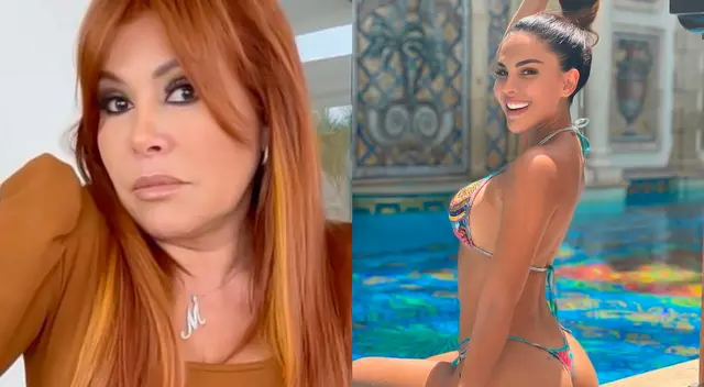 Stephanie Valenzuela le comentó a Magaly Medina que gracias a su trabajo en TV pudo pagar un año de alquiler de su departamento.