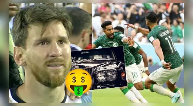 Jugadores árabes recibirán premio por vencer a la 'Albiceleste'.