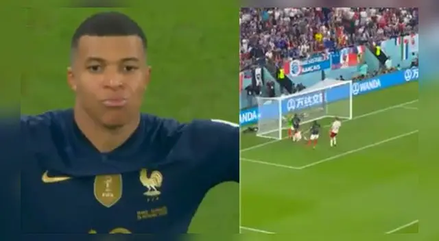 El segundo gol de Mbappé.