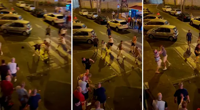 Incidentes entre hinchas se registraron en el Mundial.