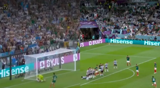 México asustó as los argetinos fuerte tiro libre. México asustó as los argetinos fuerte tiro libre.