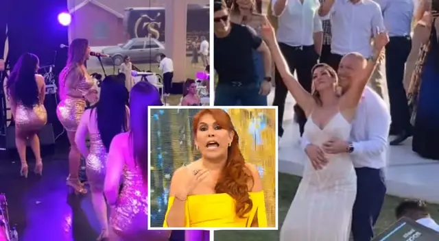 Magaly Medina criticó a Tilsa Lozano en su boda.