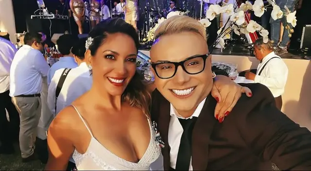 Carlos Cscho asistió a boda de Tilsa Lozano.