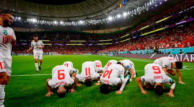 Marruecos vuelve a dar una sorpresa en la Copa del Mundo. Marruecos vuelve a dar una sorpresa en la Copa del Mundo.