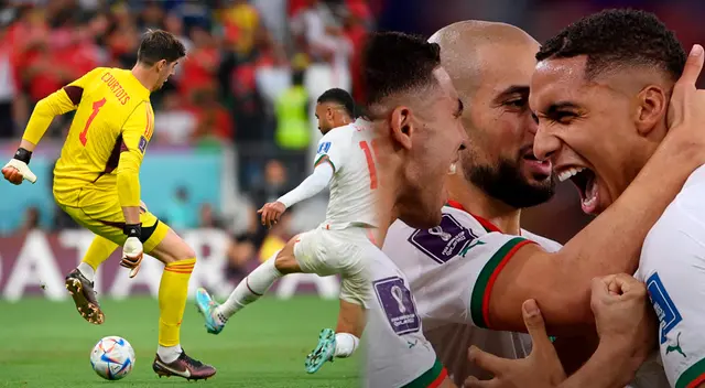 MARRUECOS Venció 2-1 a BÉLGICA en Qatar 2022