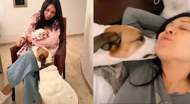 Tula Rodríguez se muestra orgullosa de tener una hija perruna