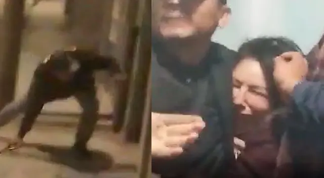 Policias ingresan a vivienda y liberan a empresaria Policias ingresan a vivienda y liberan a empresaria