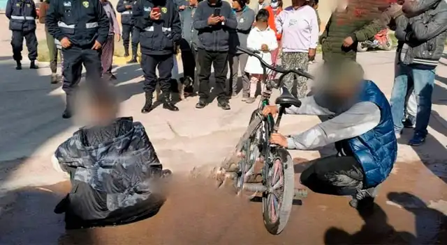 Adolescentes fueron trasladados a una comisaria de Familia.