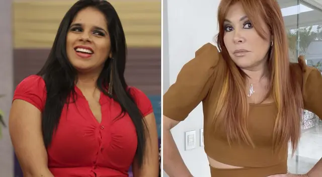 Giuliana Rengifo a Magaly Medina. Giuliana Rengifo a Magaly Medina.