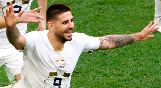 Serbia y su gran gol con chocolate ante Camerún. Serbia y su gran gol con chocolate ante Camerún.