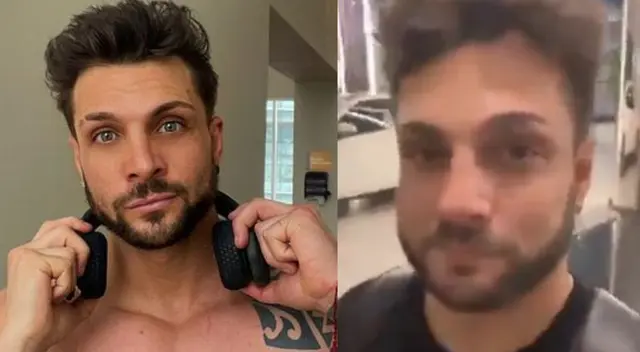 Nicola Porcella presume su viaje a Qatar.