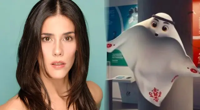 Gianella Neyra llama 'fantasmita' a la mascota del mundial Qatar 2022. Gianella Neyra llama 'fantasmita' a la mascota del mundial Qatar 2022.