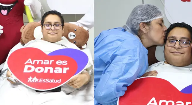 Joven fue operado en el Hospital Ramiro Prialé Prialé de EsSalud.