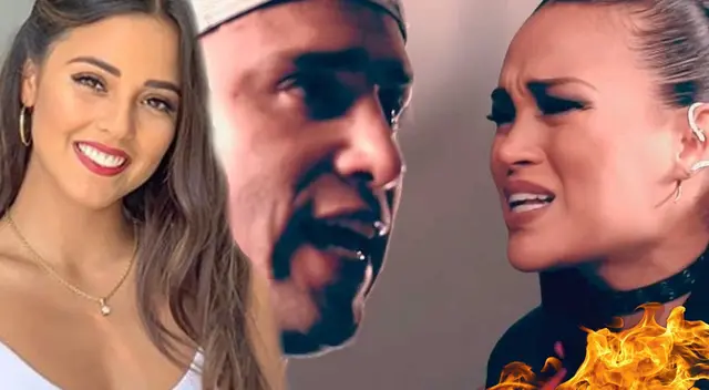 Angie Arizaga estalló de celos contra Jota Benz. Angie Arizaga estalló de celos contra Jota Benz.