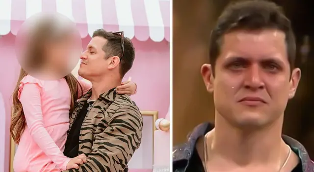 Gino Pesaressi rompe en llanto por su hija. Gino Pesaressi rompe en llanto por su hija.