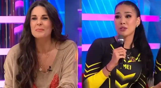 Rebeca Escribens le recuerda a Mei Azo que ni ganó la corona del Miss Perú Rebeca Escribens le recuerda a Mei Azo que ni ganó la corona del Miss Perú