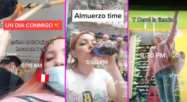 El día a día de la joven venezolana se hizo viral en TikTok. El día a día de la joven venezolana se hizo viral en TikTok.