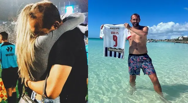 Hernán Barcos, delantero de Alianza Lima, llamó la atención en las redes sociales. Hernán Barcos, delantero de Alianza Lima, llamó la atención en las redes sociales.