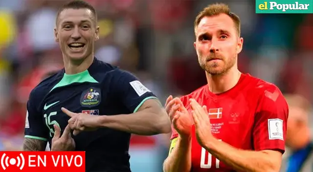 Australia vs Dinamarca por el Grupo D del Mundial Qatar 2022