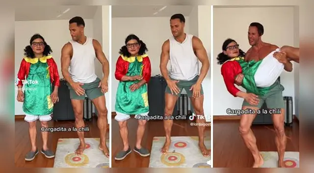 La peculiar coreografía ha sacado más de una sonrisa a miles de usuarios en redes sociales.