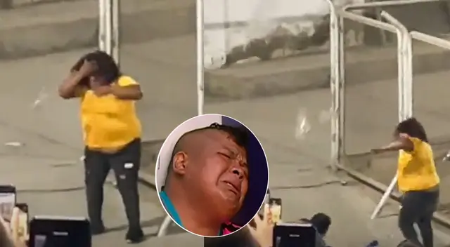 Mayimbú protagonizó peculiar escena en pleno show y video se hizo viral en TikTok.