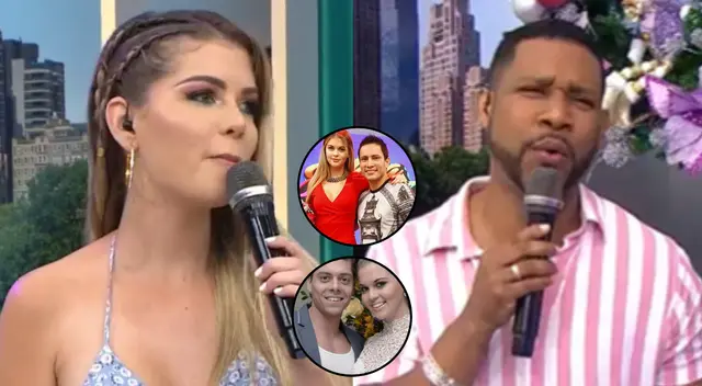 Brunella Horna casi llora en vivo por culpa de Giselo. Brunella Horna casi llora en vivo por culpa de Giselo.