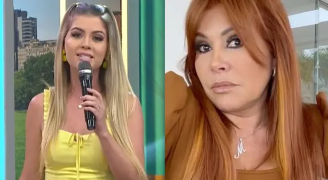 Brunella Horna le habría mandado chiquita a Magaly Medina. Brunella Horna le habría mandado chiquita a Magaly Medina.